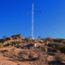 Summit of 2637 meters high Cerro San Isidro